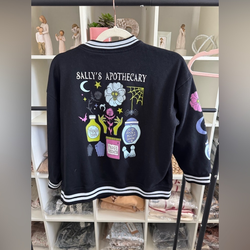 Girls Nightmare Before Christmas Disney Sally bomber jacket - Picture 4 of 6